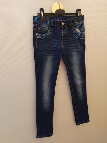 Pantalon en jeans fille 12ans