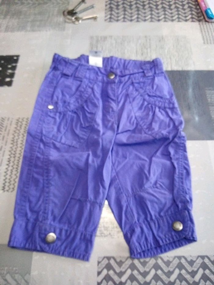 Pantacourt violet 3 ans