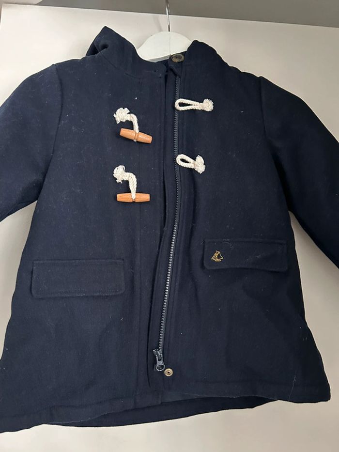 Duffle-coat  Petit Bateau Neuf 6 ans