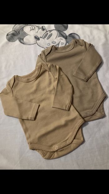 Lot 2 bodies manche longue