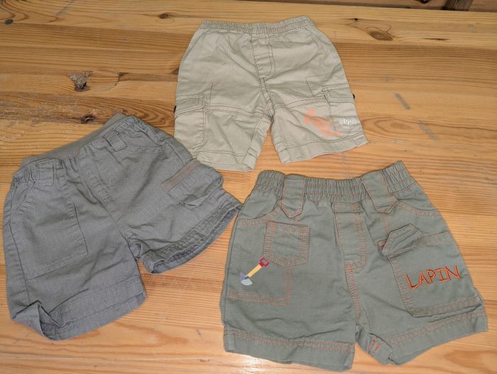 Lot 3 shorts 3 mois