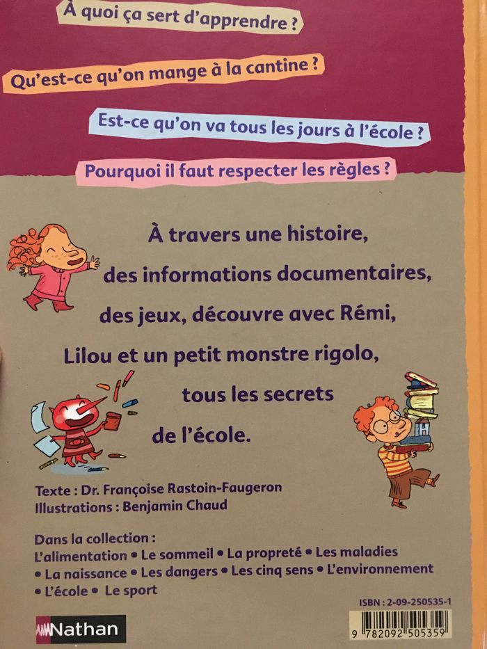 Livre en Grande Forme L’école pourquoi on va à l’école ? - photo numéro 3