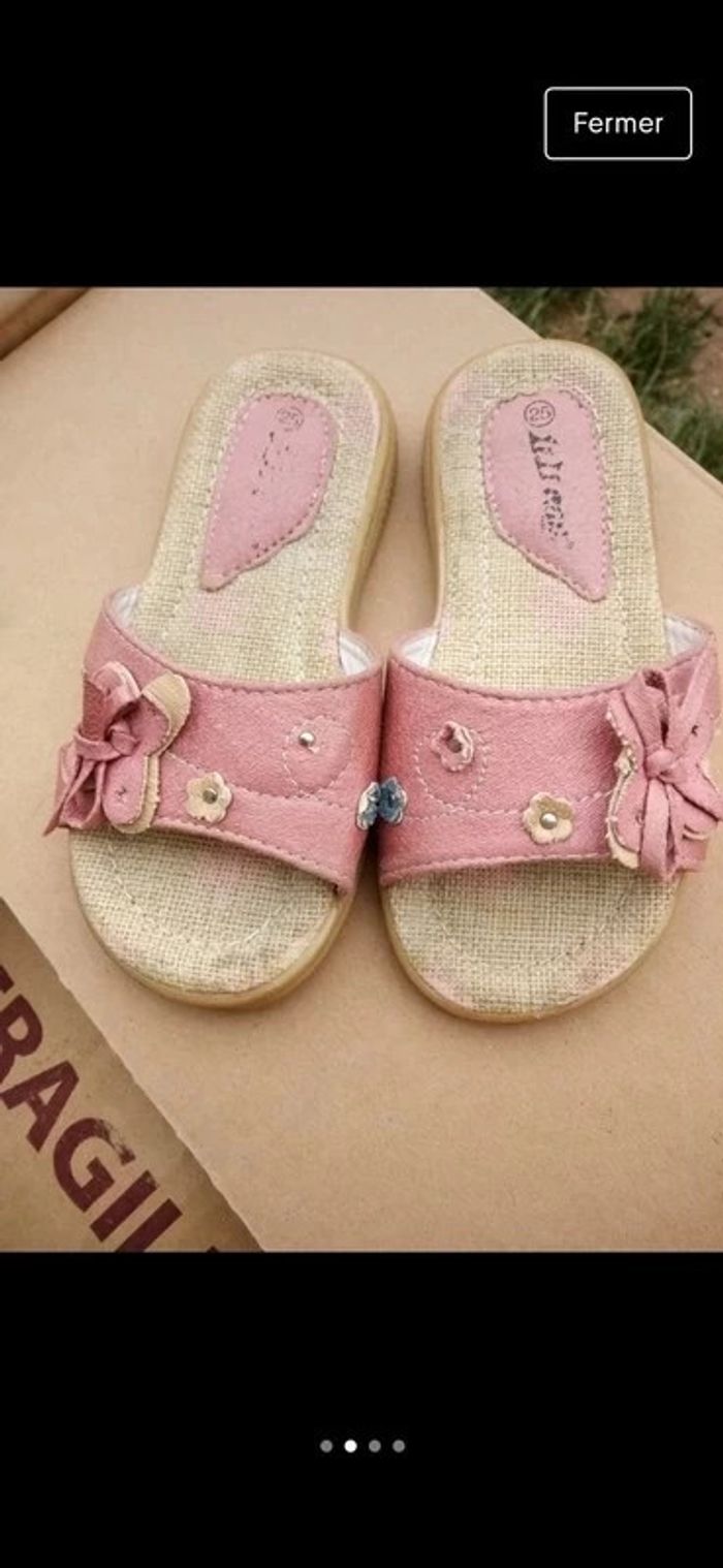 Lot de chaussures sandale et nu pieds. - photo numéro 11