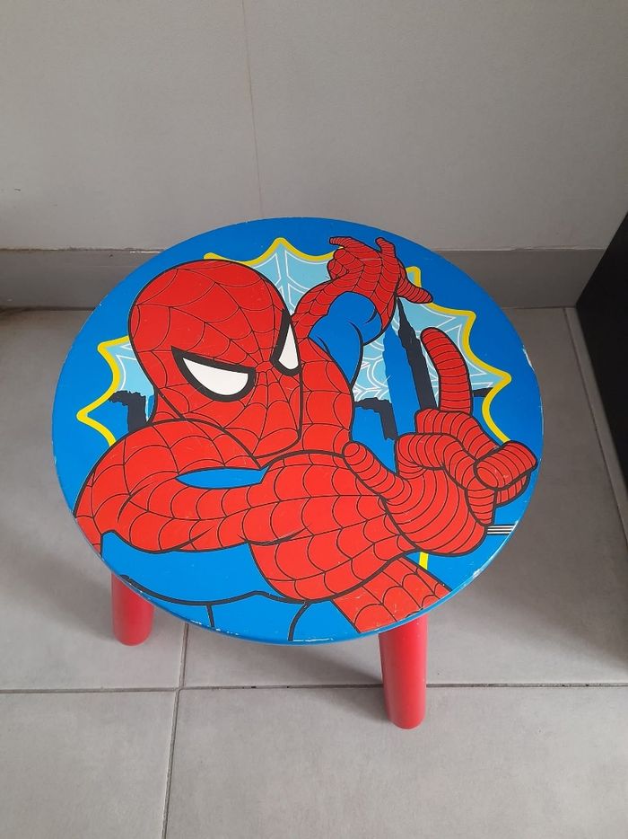 Tabouret spiderman - photo numéro 2