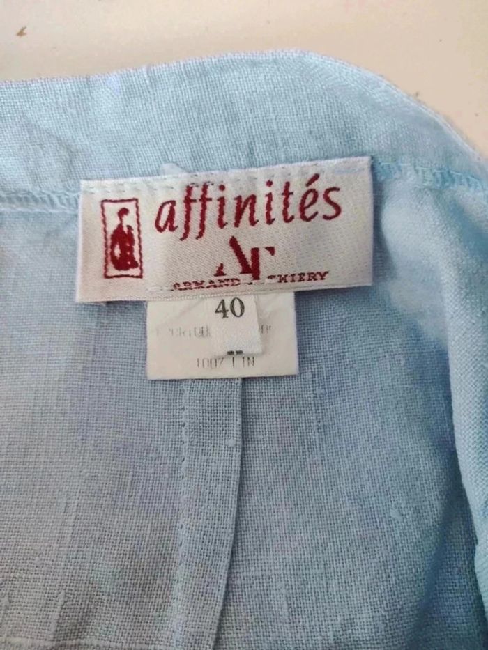 Jupe en lin taille 40 Armand Thiery - photo numéro 6