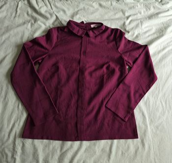 ​Cache Cache Chemisier Fluide Prune Très bon état Taille 1 (S)