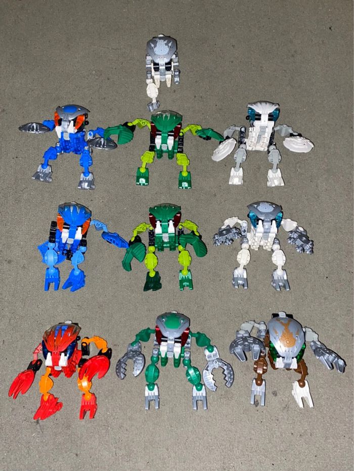 Lot X48 Lego Bionicle 5KG - photo numéro 2
