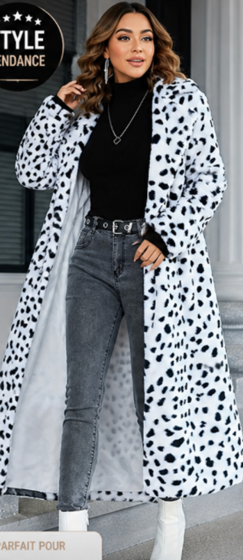 Manteau léopard  L 