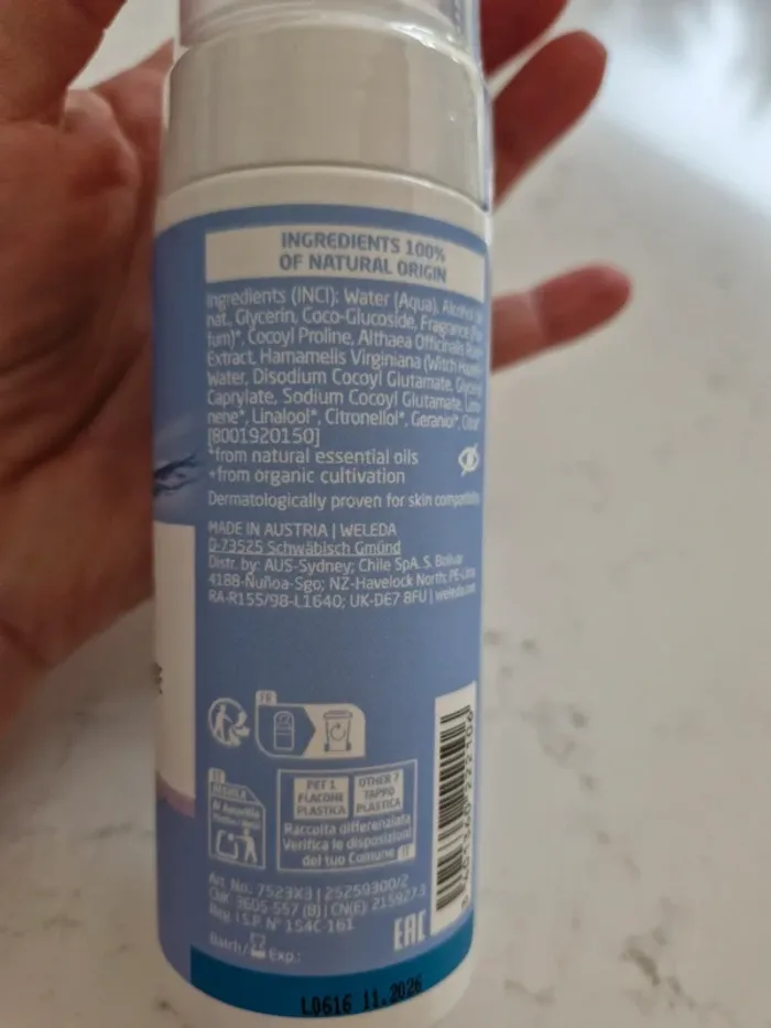 Weleda mousse nettoyante douceur - photo numéro 3