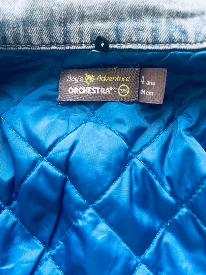 Veste en jean doublée – style casual – très bon état - photo numéro 4