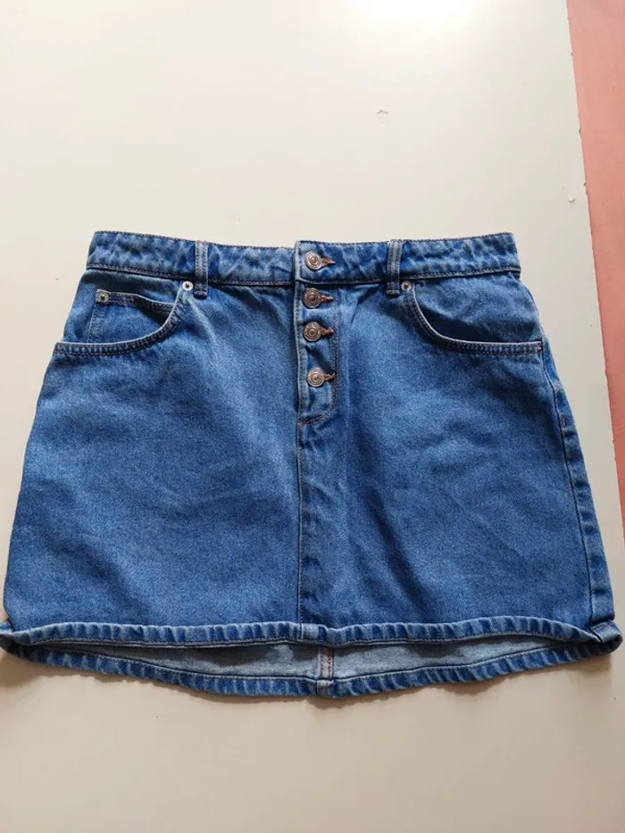 Mini jupe en jean's