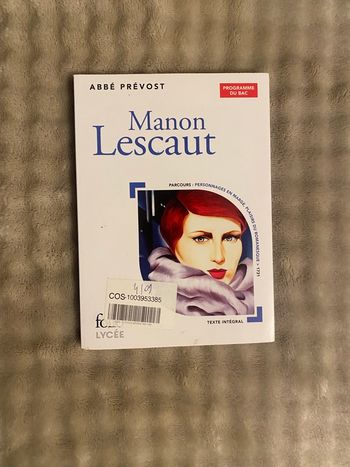 Manon Lescaut - Abbé Prévost