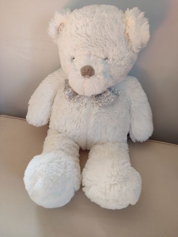 Peluche ours blanc atmosphera