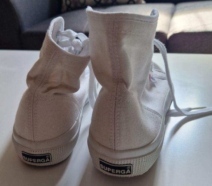 Baskets Blanches SUPERGA - photo numéro 2