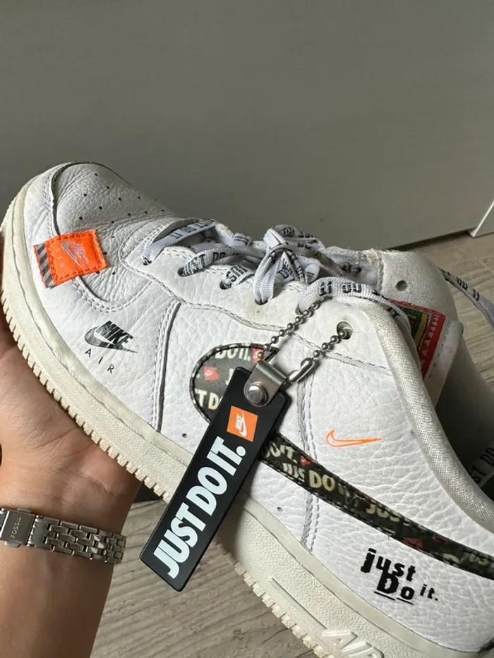 Nike air force 1 se just do it 38 Blanche - photo numéro 13