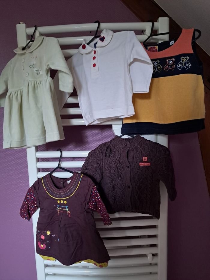 Lot vêtements fille hiver 3 mois 60 cm - photo numéro 2