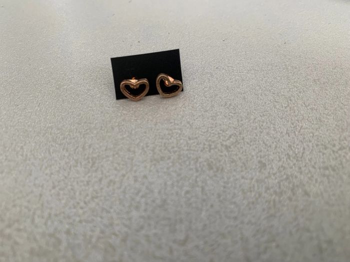 Boucles d’oreilles cœur fantaisie