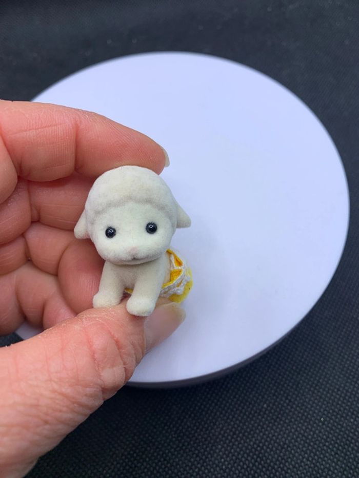 Bébé mouton Sylvanian - photo numéro 4