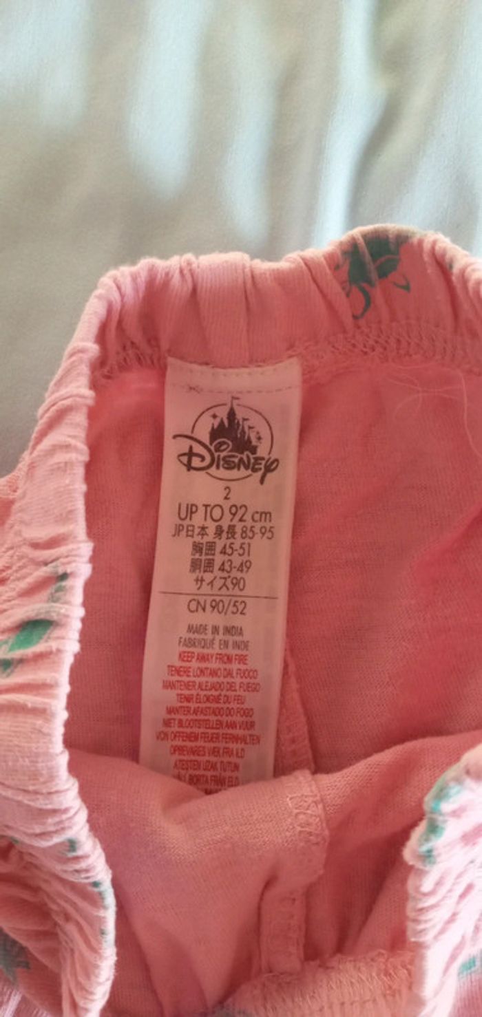 Pyjamas Disney princesse taille 92cm - photo numéro 4