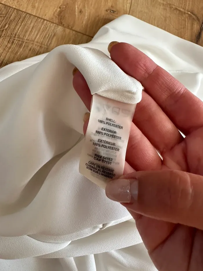 Blouse Karl Lagerfeld blanche taille 36 - photo numéro 6