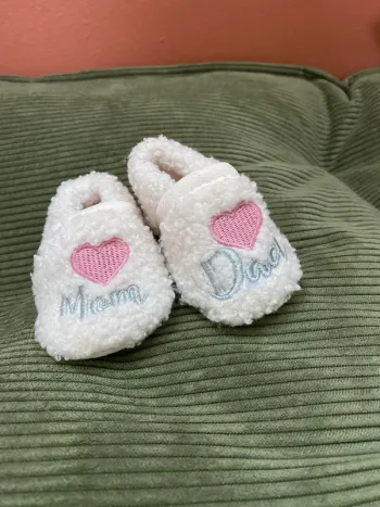 Chaussons naissance mixte