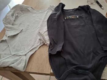 2 body manche longue 36 mois 