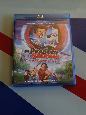 Blu ray M. Peabody et Sherman : Les Voyages dans le temps (Dreamworks)