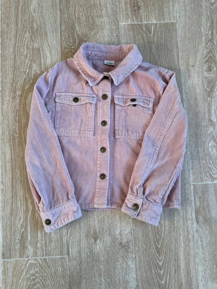 🎀 Veste rose poudré 8 ans tape à l’œil