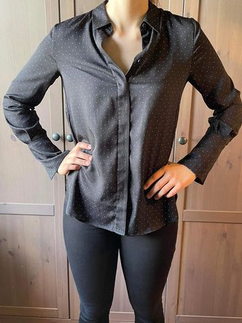 Chemise Mango noire