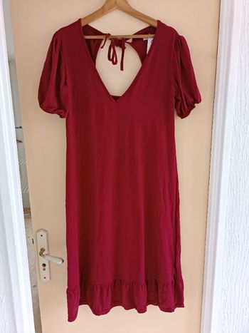 Robe longue bordeaux Loguin taille L