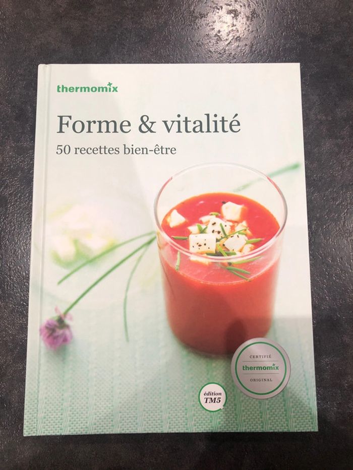 Livre Thermomix forme et vitalité
