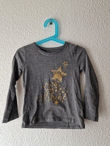 tee-shirt gris étoile Primark