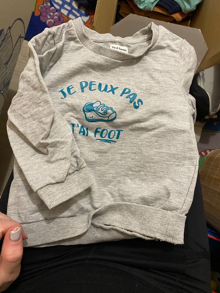 Tee shirt manche longue et pull 24 mois - photo numéro 4