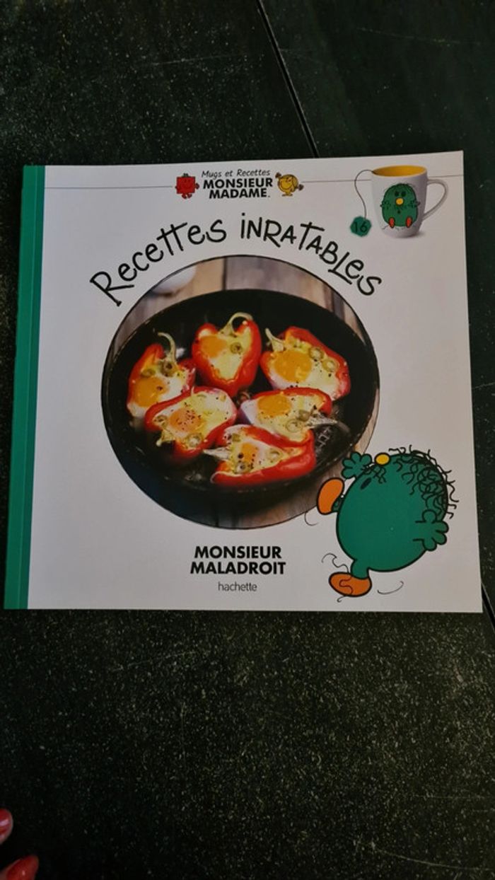 livre recette Mr Maladroit