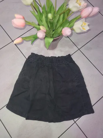 Jupe en jean noir fille 12 ans