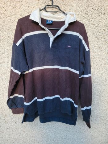 Polo manches longues Eden Park old money chic élégant vintage