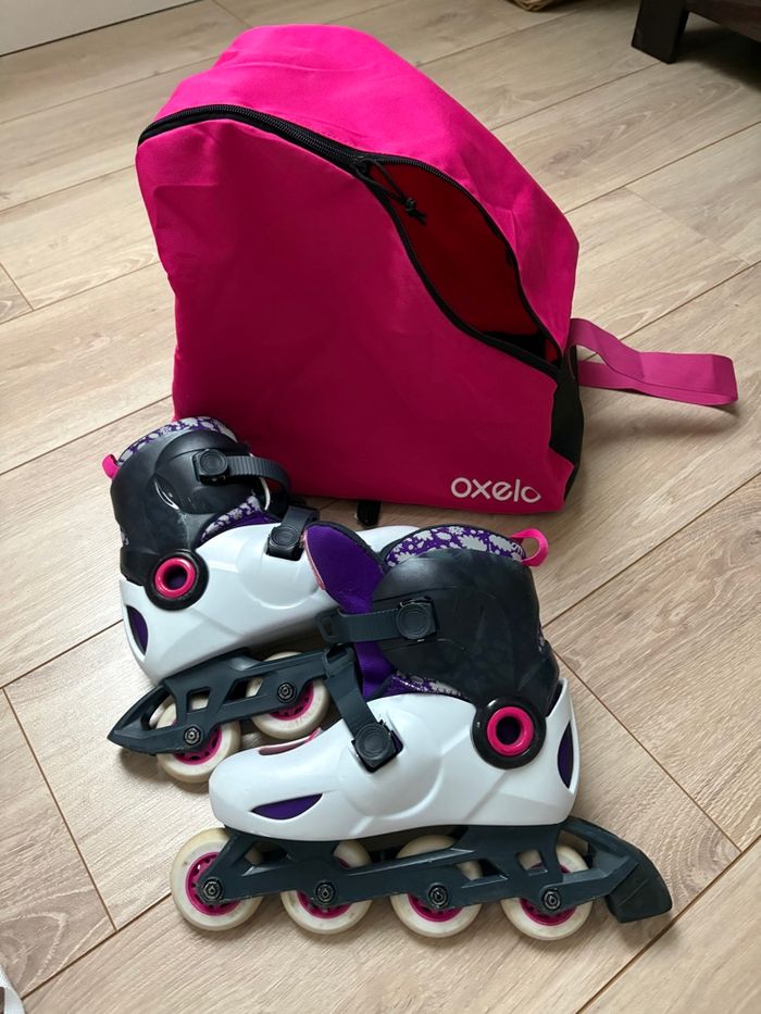 Ensemble Rollers avec protection fille 32/34 - photo numéro 8