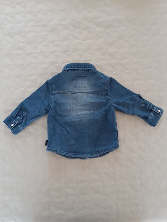 Chemise en jean taille 12 mois - photo numéro 2