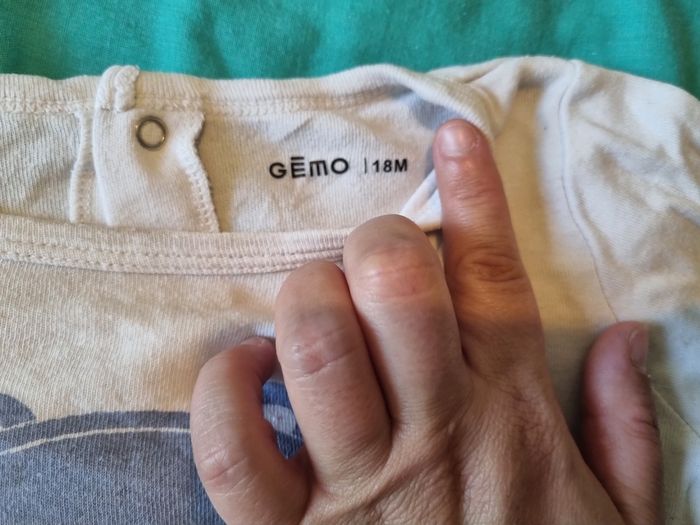 Tee shirt manche longue 18mois - photo numéro 2