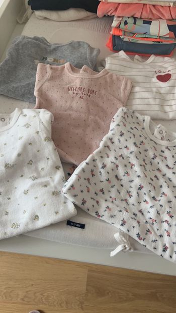 Lot pyjama 1 mois kiabi