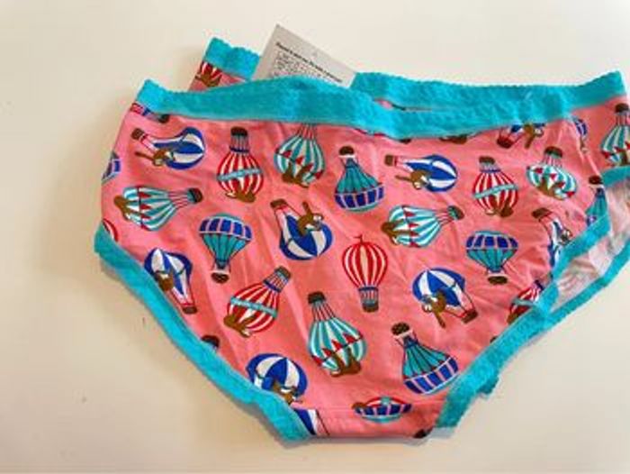 2 culottes motifs montgolfières taille M - photo numéro 2