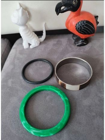 Lot 3 bracelets rigides