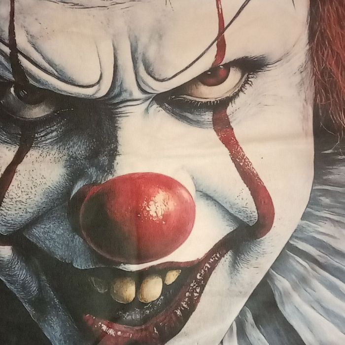 Housse de coussin ça le clown pennywase - photo numéro 2