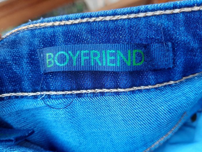 Superbe jeans slim United Colors of Benetton, boyfriend, taille 25 pu 14/16 ans, mixte - photo numéro 6