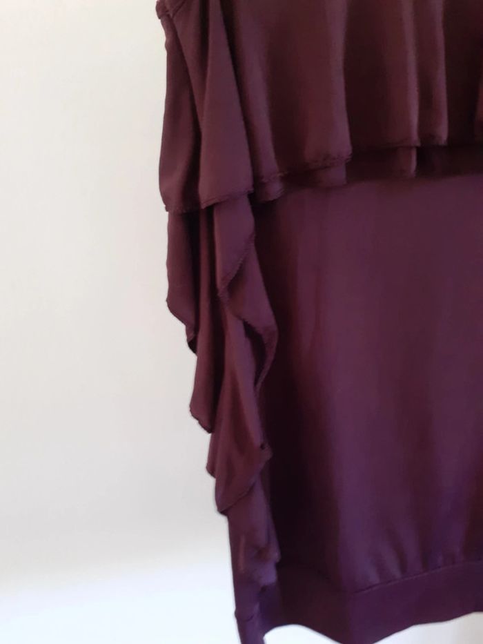 Haut asymétrique violet - photo numéro 3