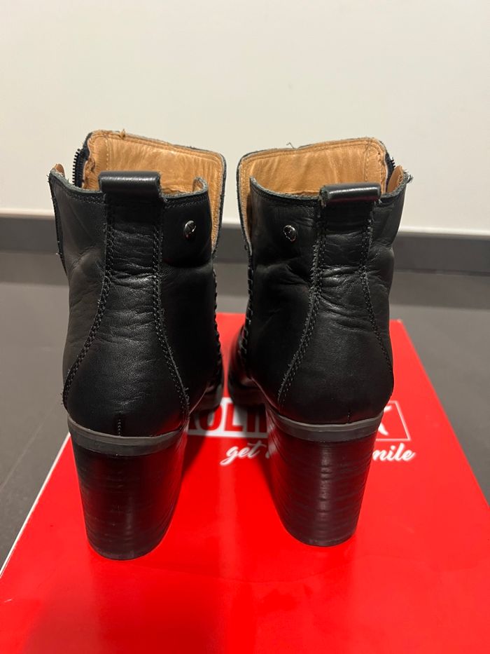 Bottines en cuir noir Pikolinos - Pointure 38 - photo numéro 7