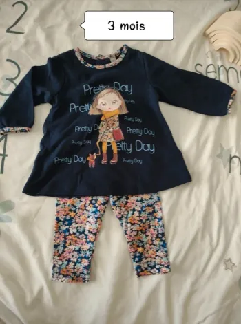 Ensemble blouse et legging