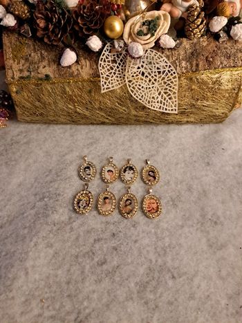 Lot de pendentifs acier inoxydable stars du cinéma