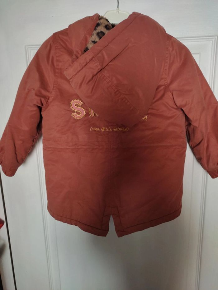 Parka Kiabi interieur chaud T.4 ans - photo numéro 3