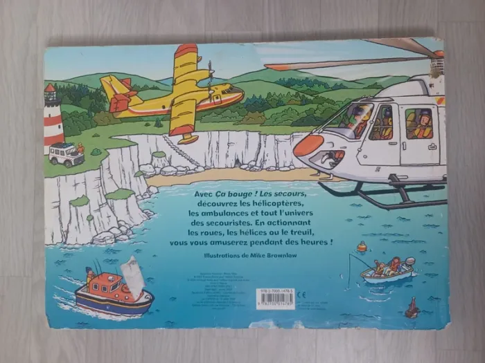 Livre enfant animé sa bouge les secours - photo numéro 12